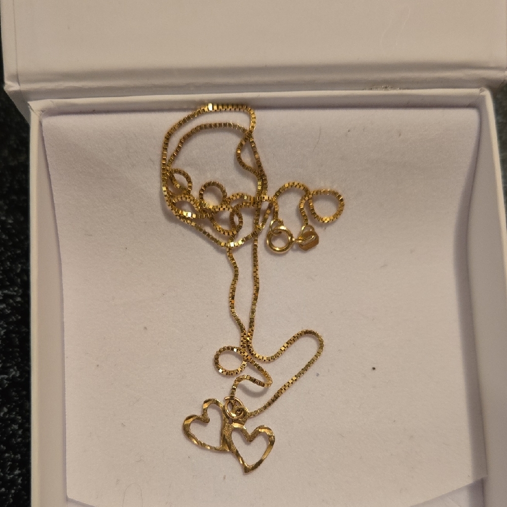 Gold Heart Necklace